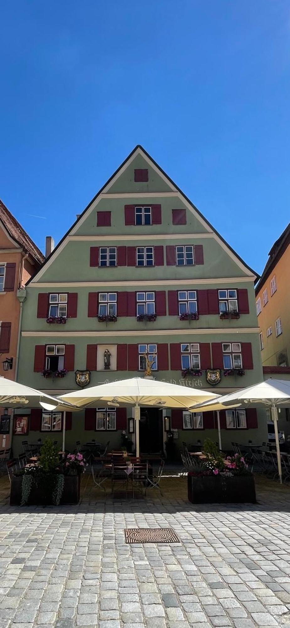 Hotel Goldner Hirsch Dinkelsbühl Esterno foto